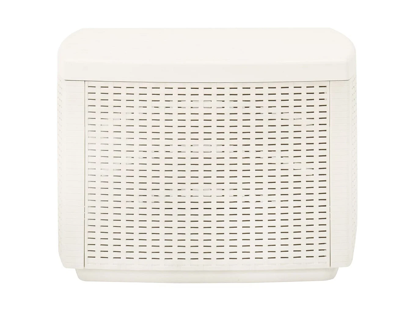 Table de jardin Blanc 53x53x40 cm Plastique GHR38812