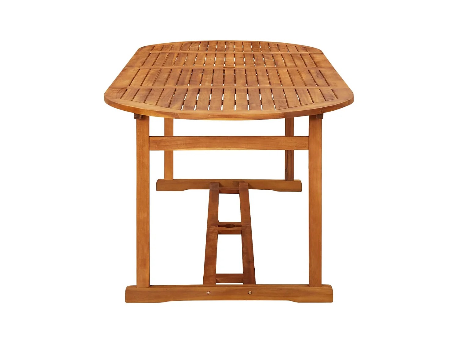 Table à manger de jardin 220x90x75 cm Bois d'acacia massif GHR63594