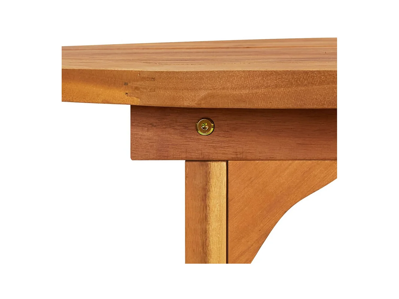 Table à manger de jardin 220x90x75 cm Bois d'acacia massif GHR63594