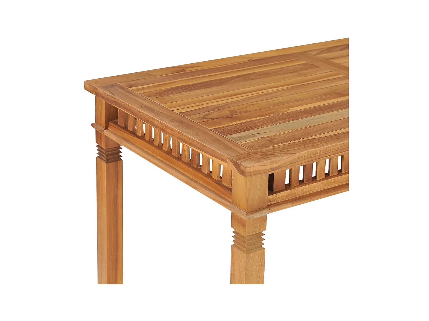 Table à manger de jardin 120x65x80 cm Bois de teck solide GHR75267