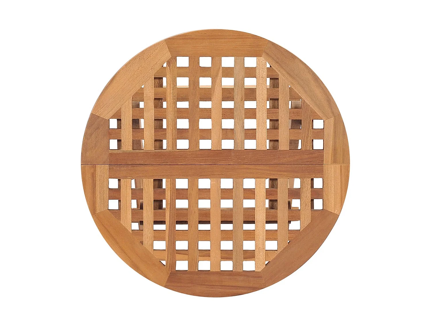 Table pliable de jardin 50x50x50 cm Bois de teck solide GHR48281