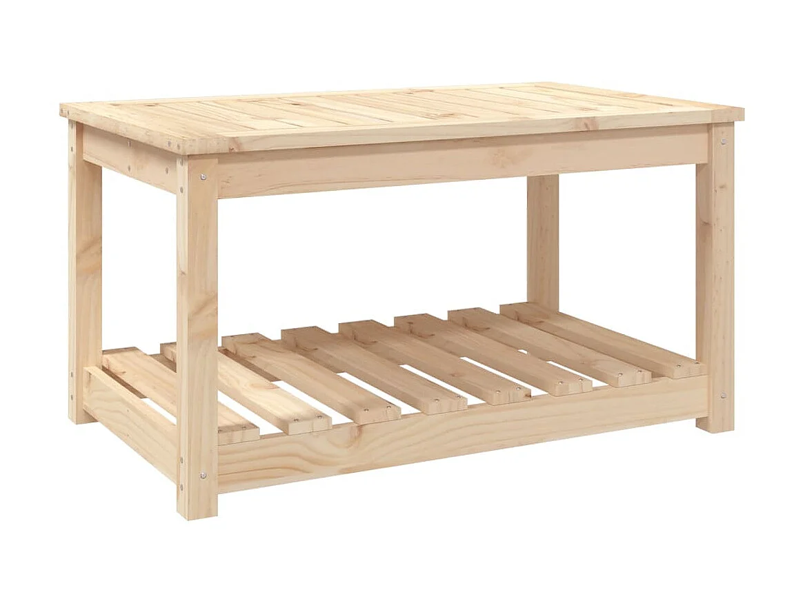Table de jardin 82,5x50,5x45 cm bois massif de pin GHR84761