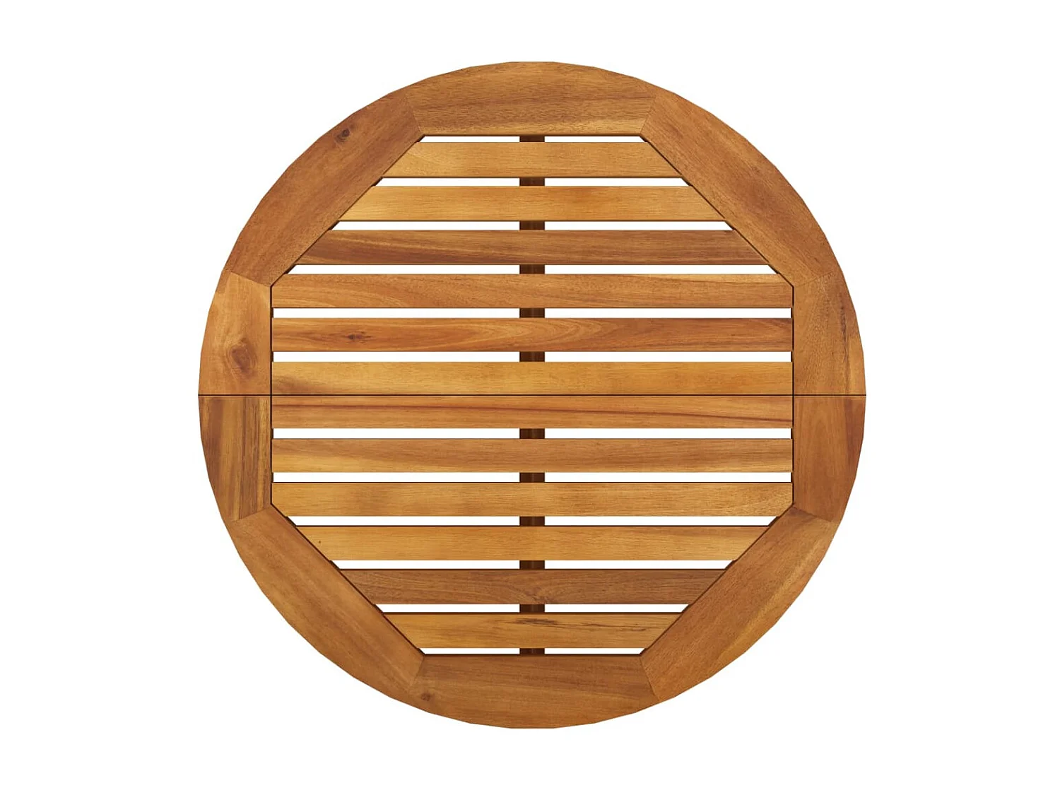 Tuinbartafel Ø 60x105 cm massief acaciahout NL626286