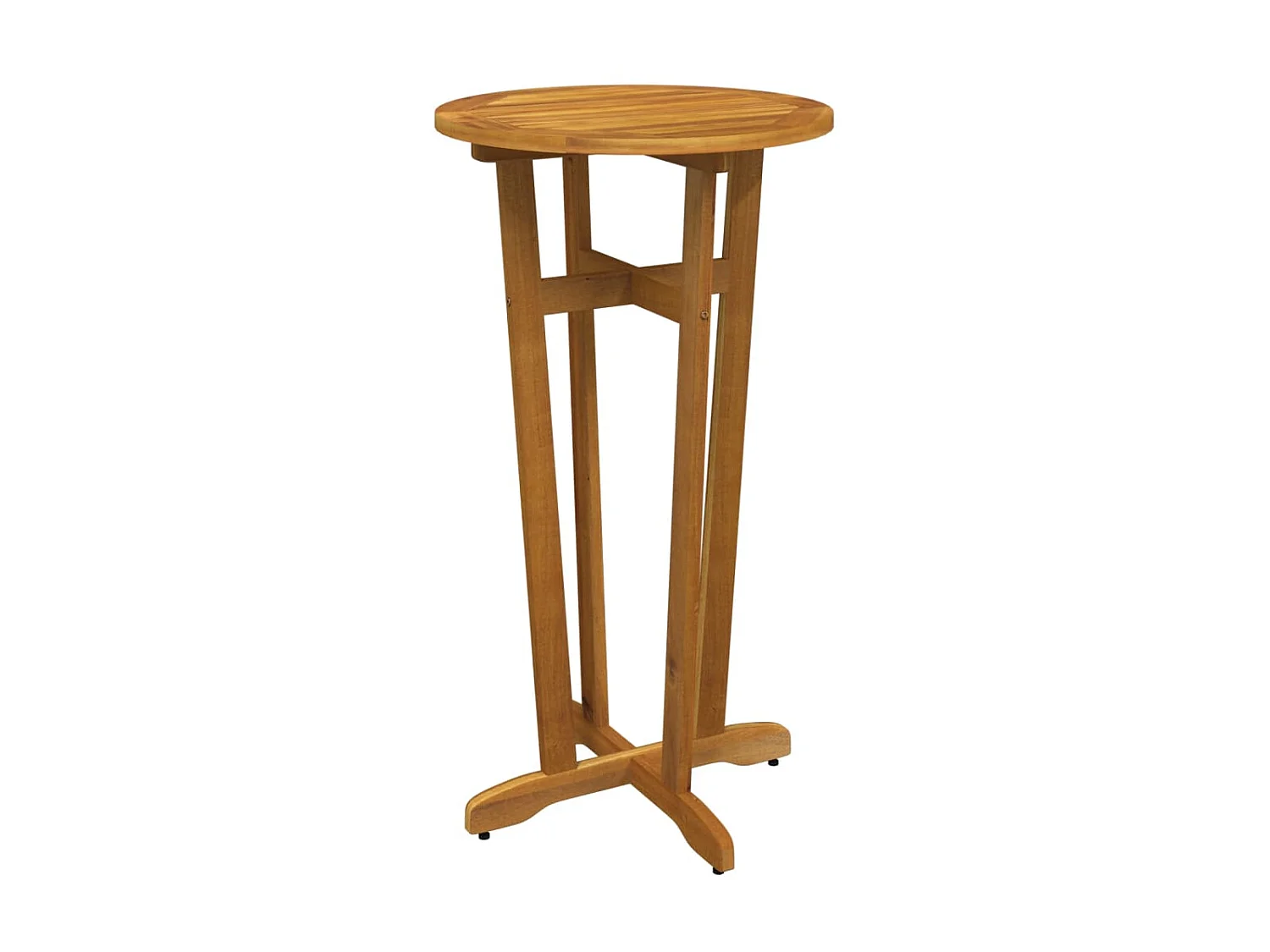 Table à manger de jardin Ø60x105 cm Bois d'acacia solide GHR45339