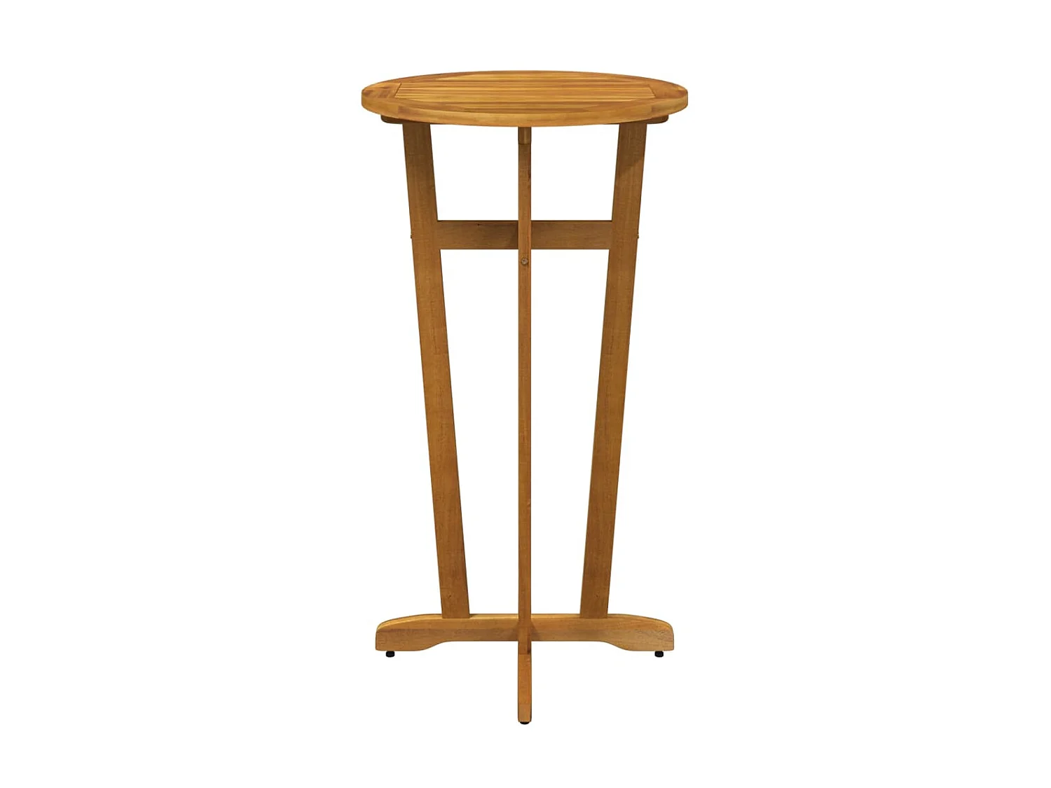 Table à manger de jardin Ø60x105 cm Bois d'acacia solide GHR45339