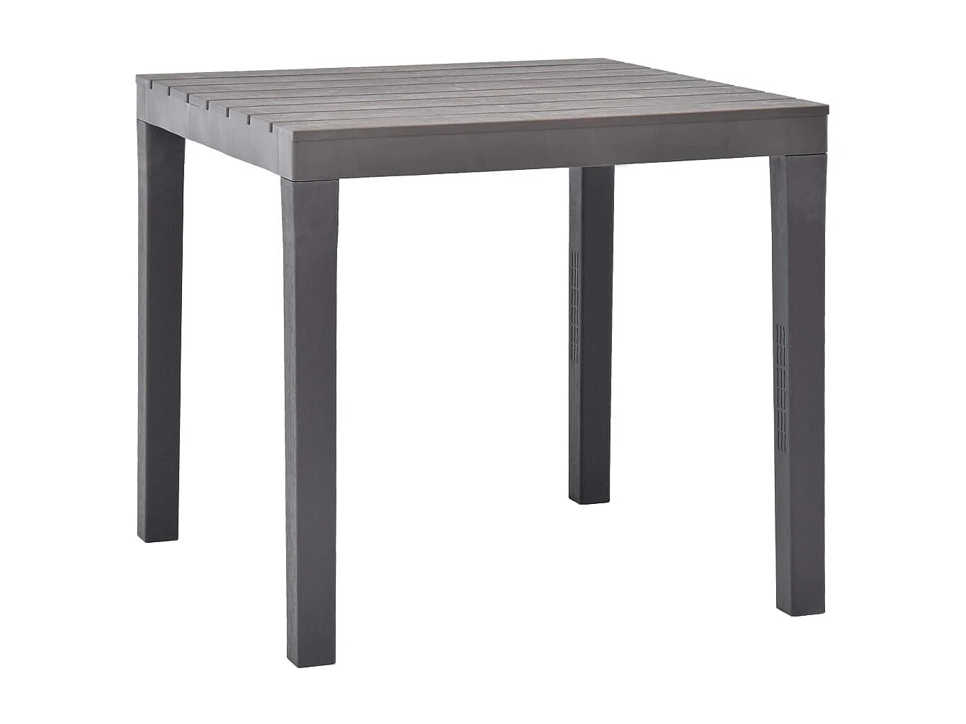 Table de jardin Moka 78x78x72 cm Plastique GHR73019