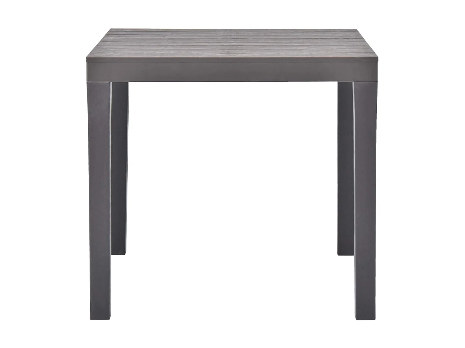 Table de jardin Moka 78x78x72 cm Plastique GHR73019