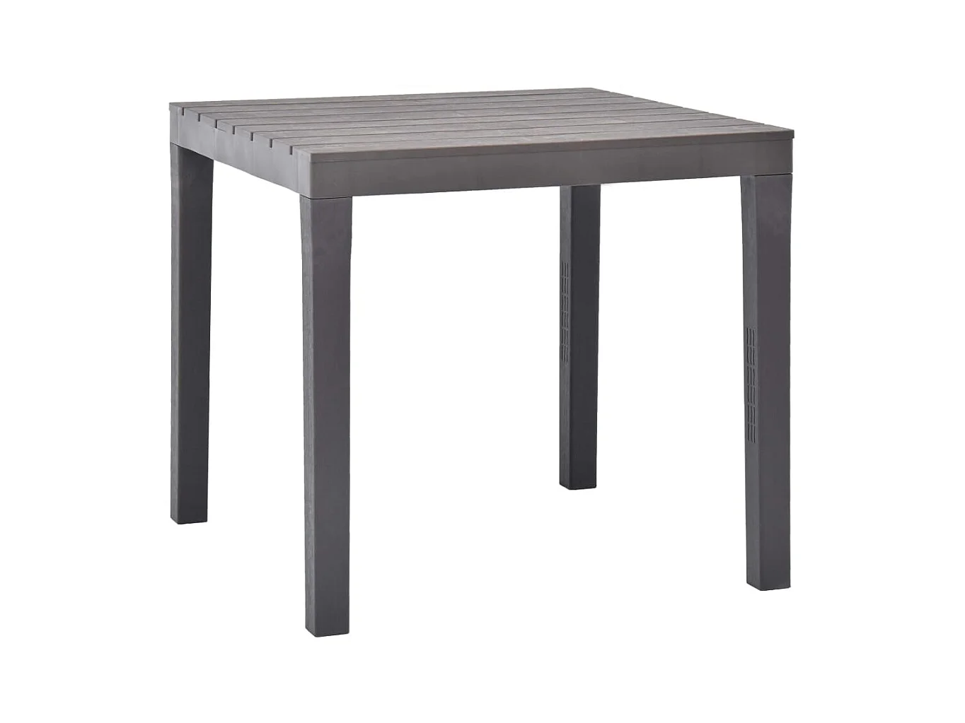 Table de jardin Moka 78x78x72 cm Plastique GHR73019