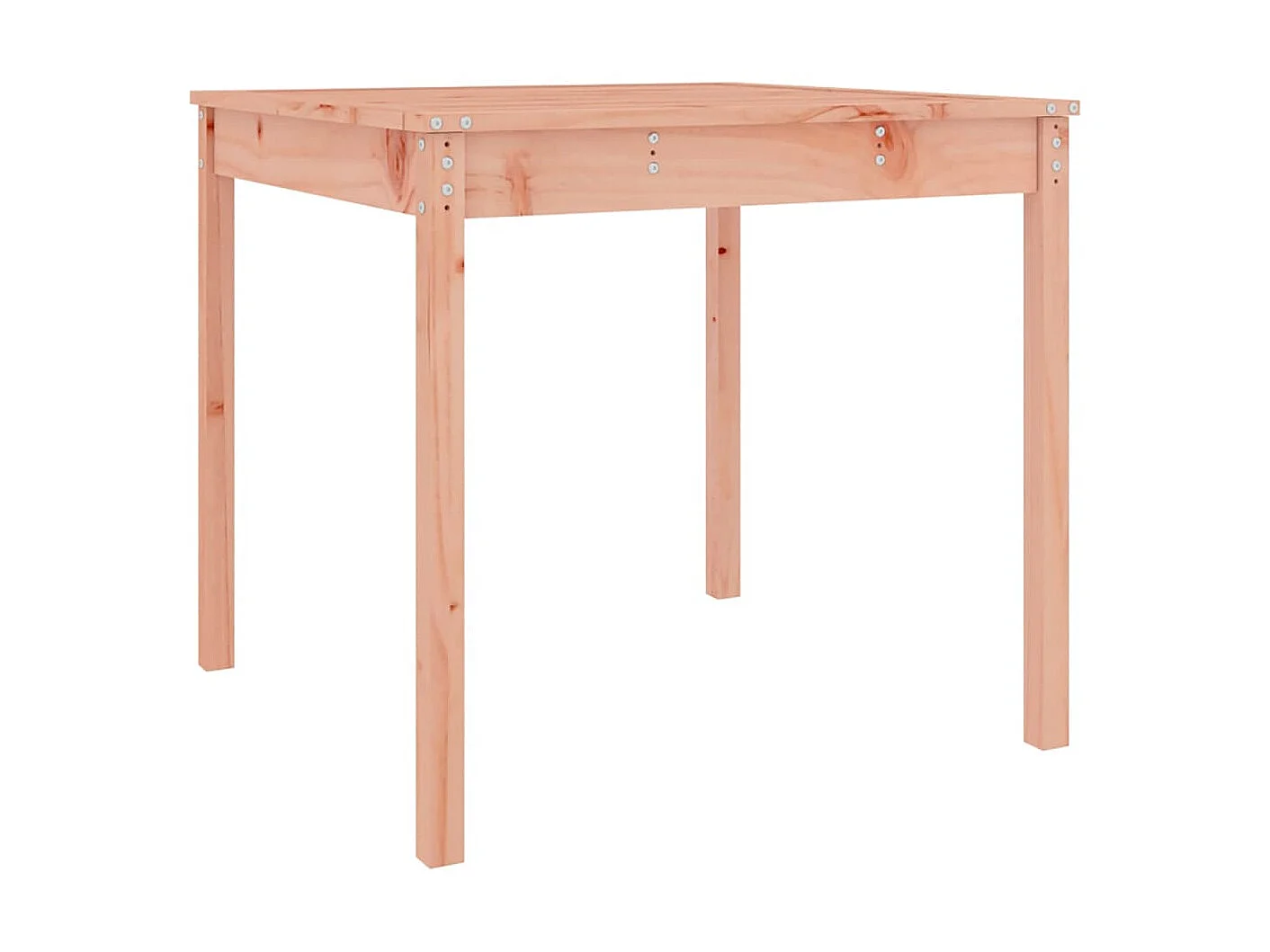 Table de jardin 82,5x82,5x76 cm bois massif de douglas GHR97488