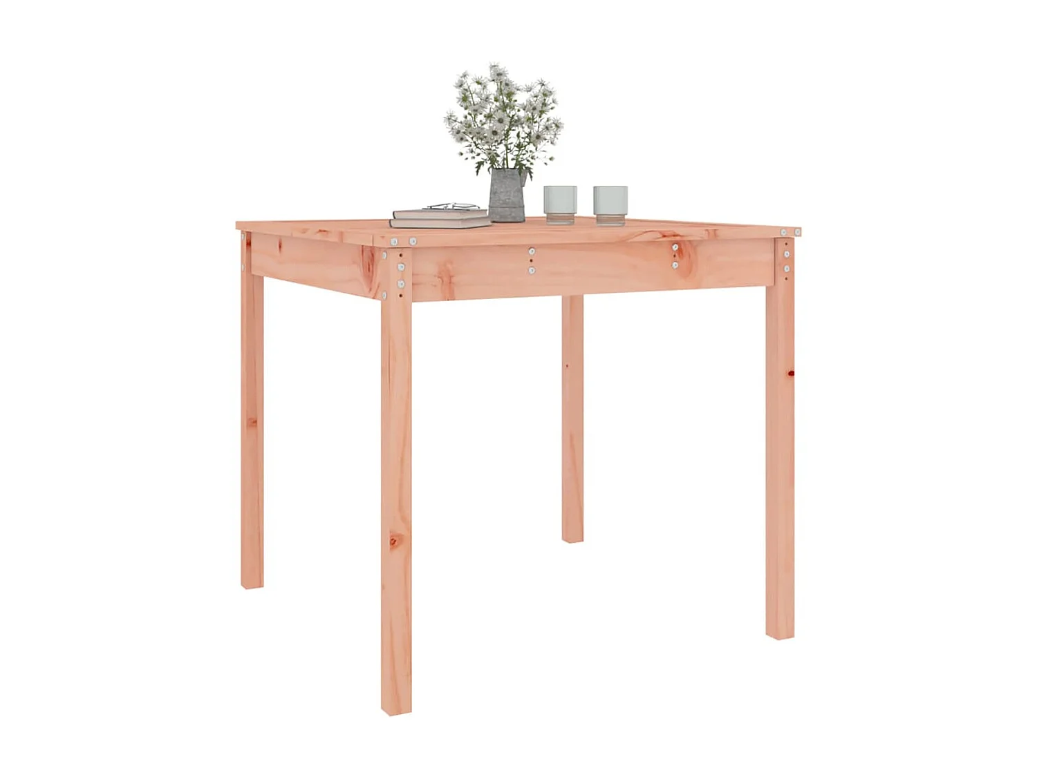 Tuintafel 82,5x82,5x76 cm massief douglashout NL750366