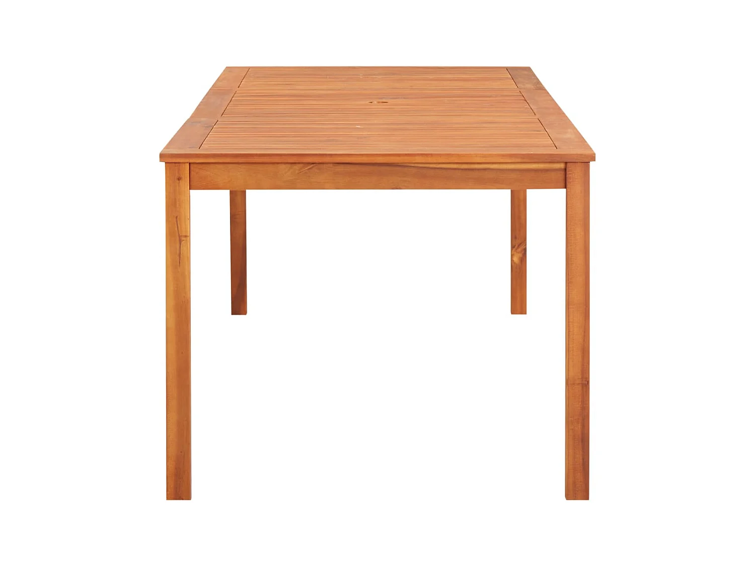 Table de jardin 215x90x74 cm Bois d'acacia massif GHR86755