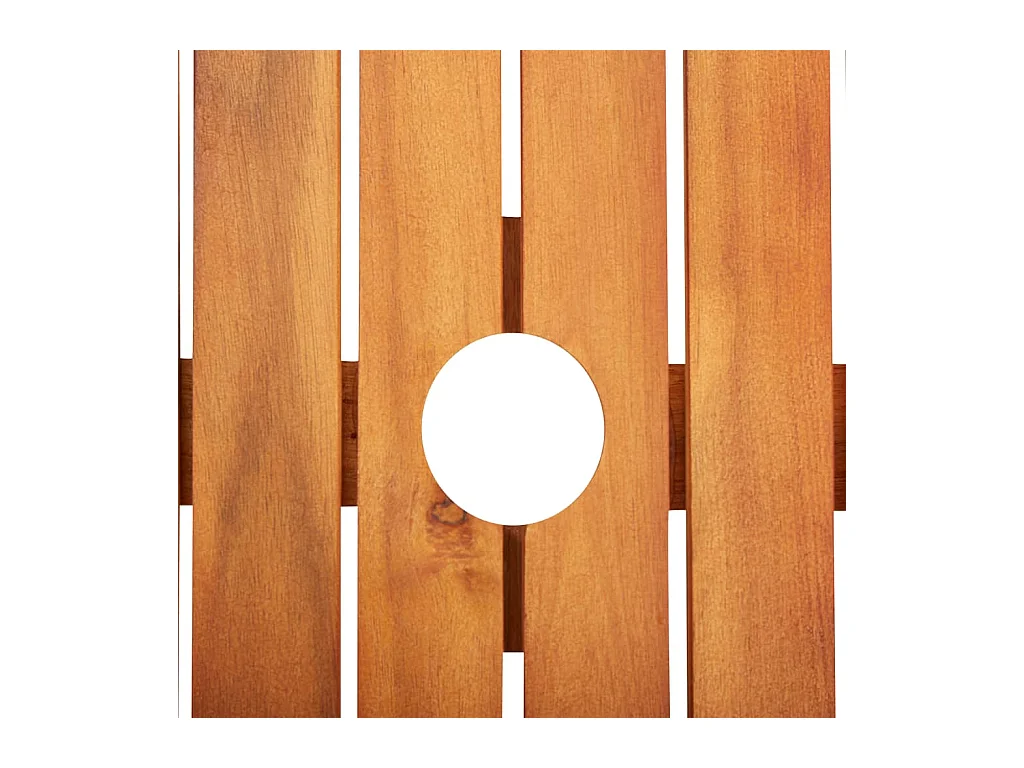 Table de jardin 215x90x74 cm Bois d'acacia massif GHR86755