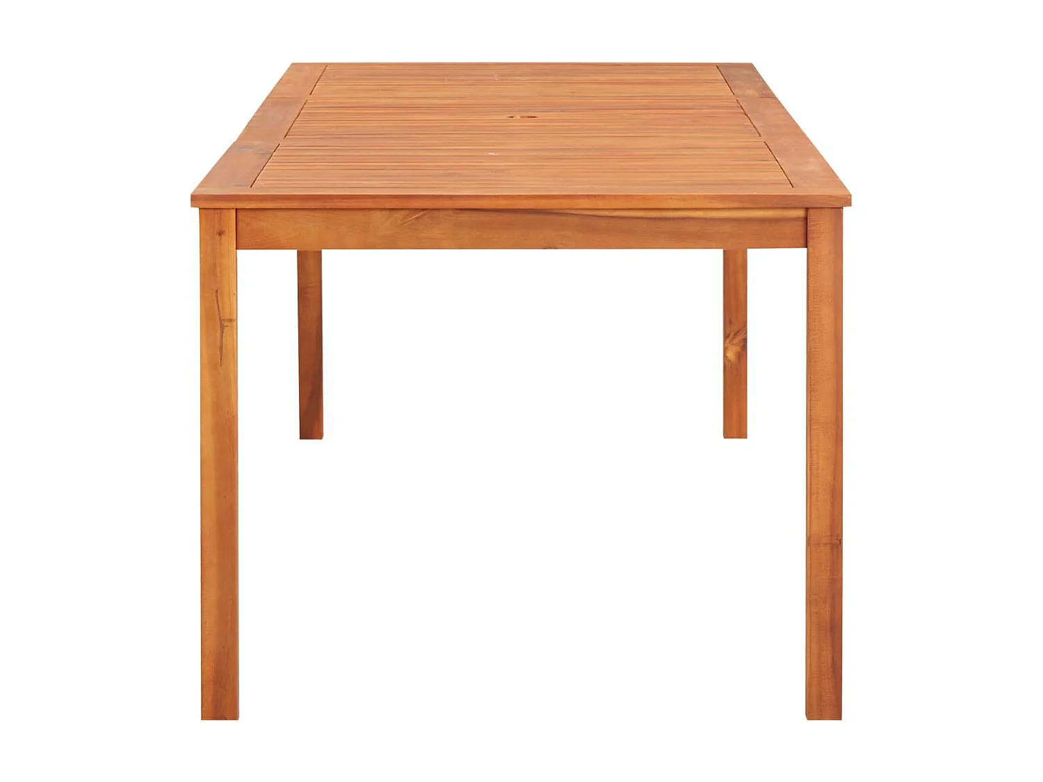 Table de jardin 215x90x74 cm Bois d'acacia massif GHR86755