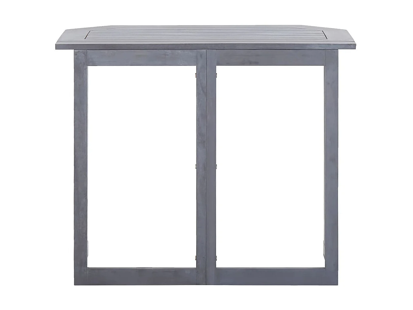 Mesa de varanda dobrável 90x50x74 cm madeira de acácia maciça PT241772