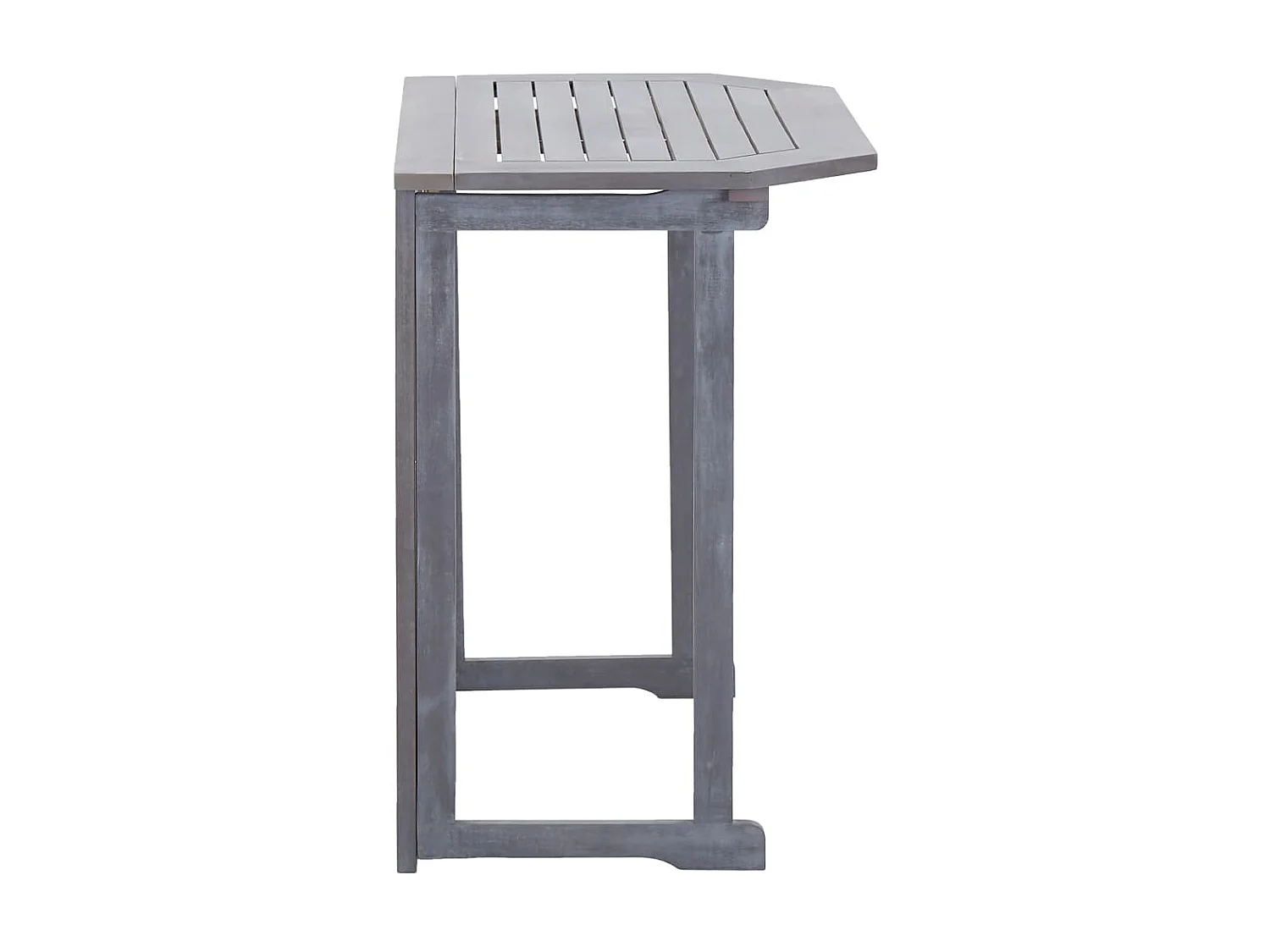 Table pliable de balcon 90x50x74 cm Bois d'acacia massif GHR23801