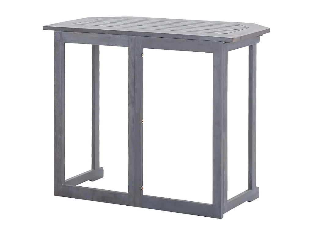 Table pliable de balcon 90x50x74 cm Bois d'acacia massif GHR23801