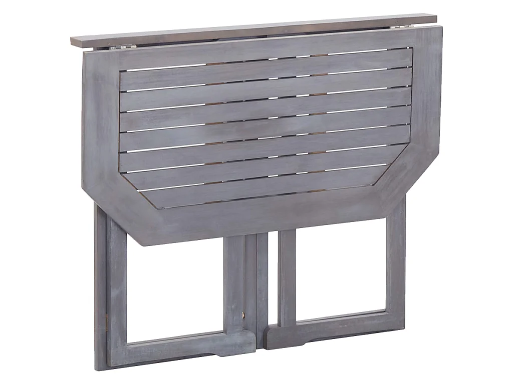 Table pliable de balcon 90x50x74 cm Bois d'acacia massif GHR23801