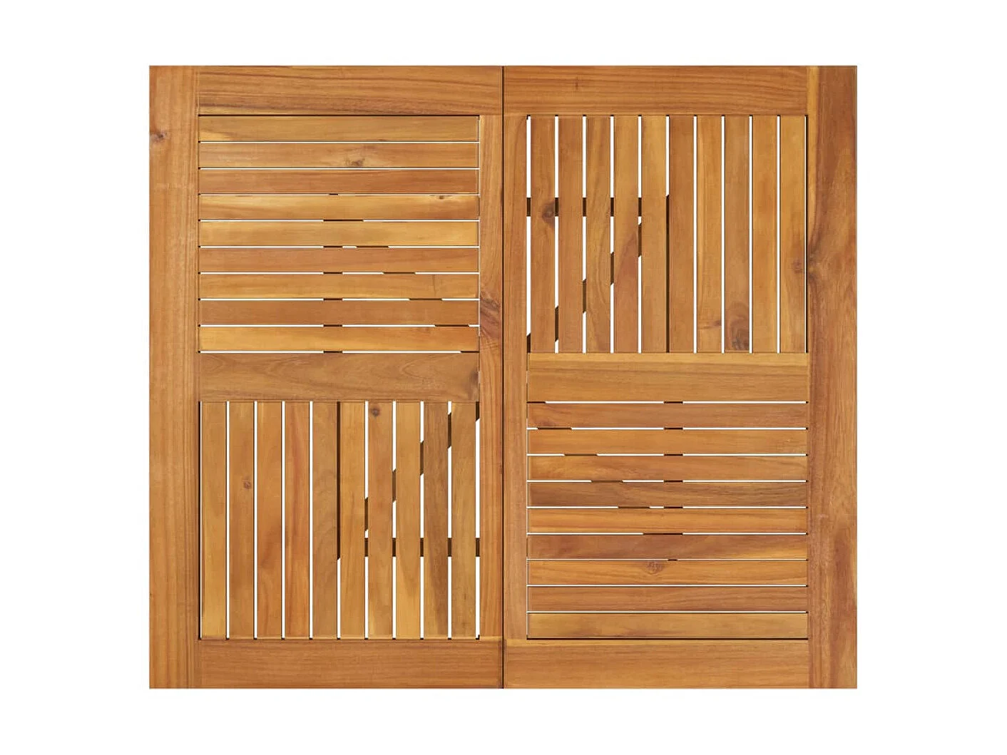 Table de jardin 85x85x75 cm Bois d'acacia solide GHR61042