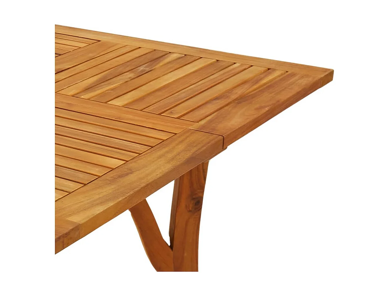Table de jardin 85x85x75 cm Bois d'acacia solide GHR61042