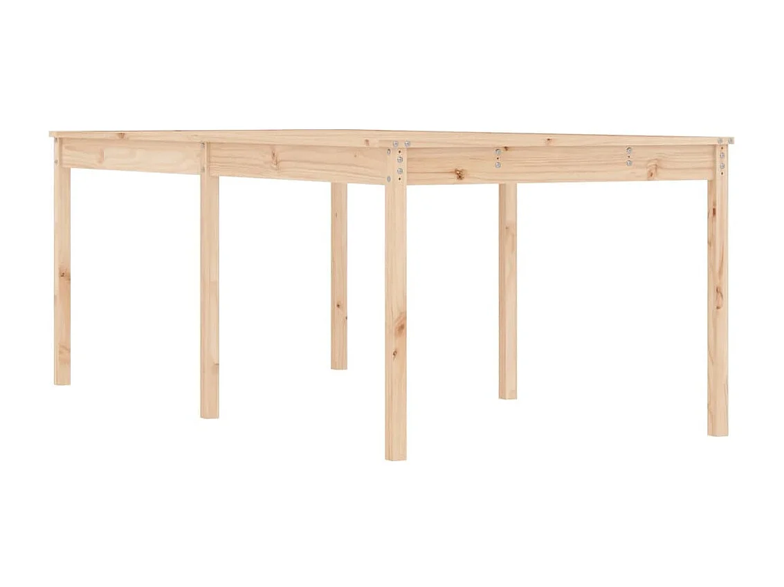 Table de jardin 203,5x100x76 cm bois massif de pin GHR10992