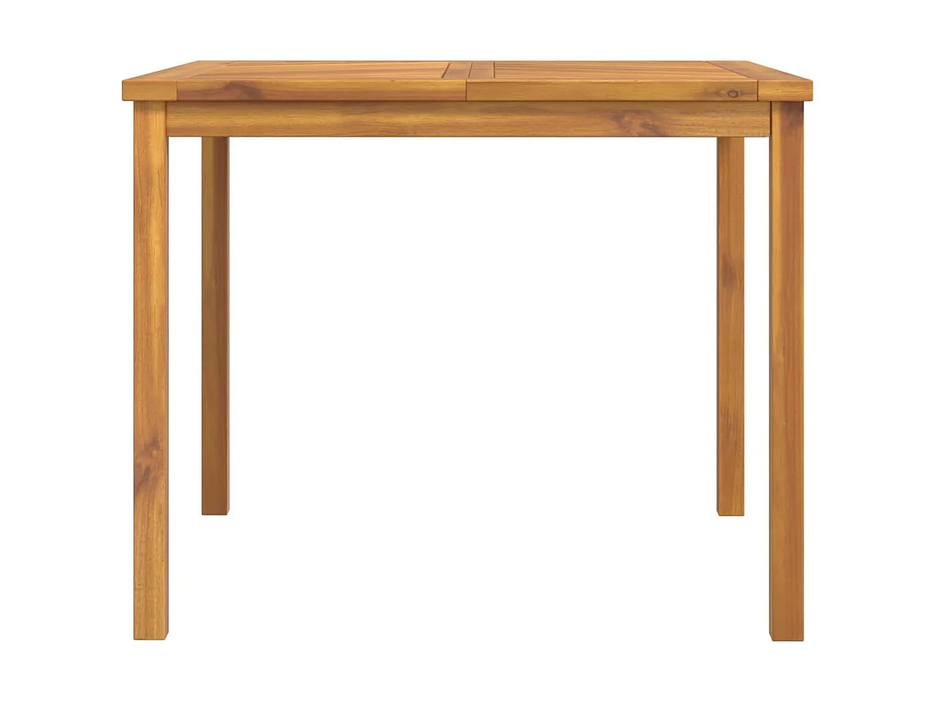 Table à manger de jardin 90x90x74 cm bois d'acacia solide GHR91169