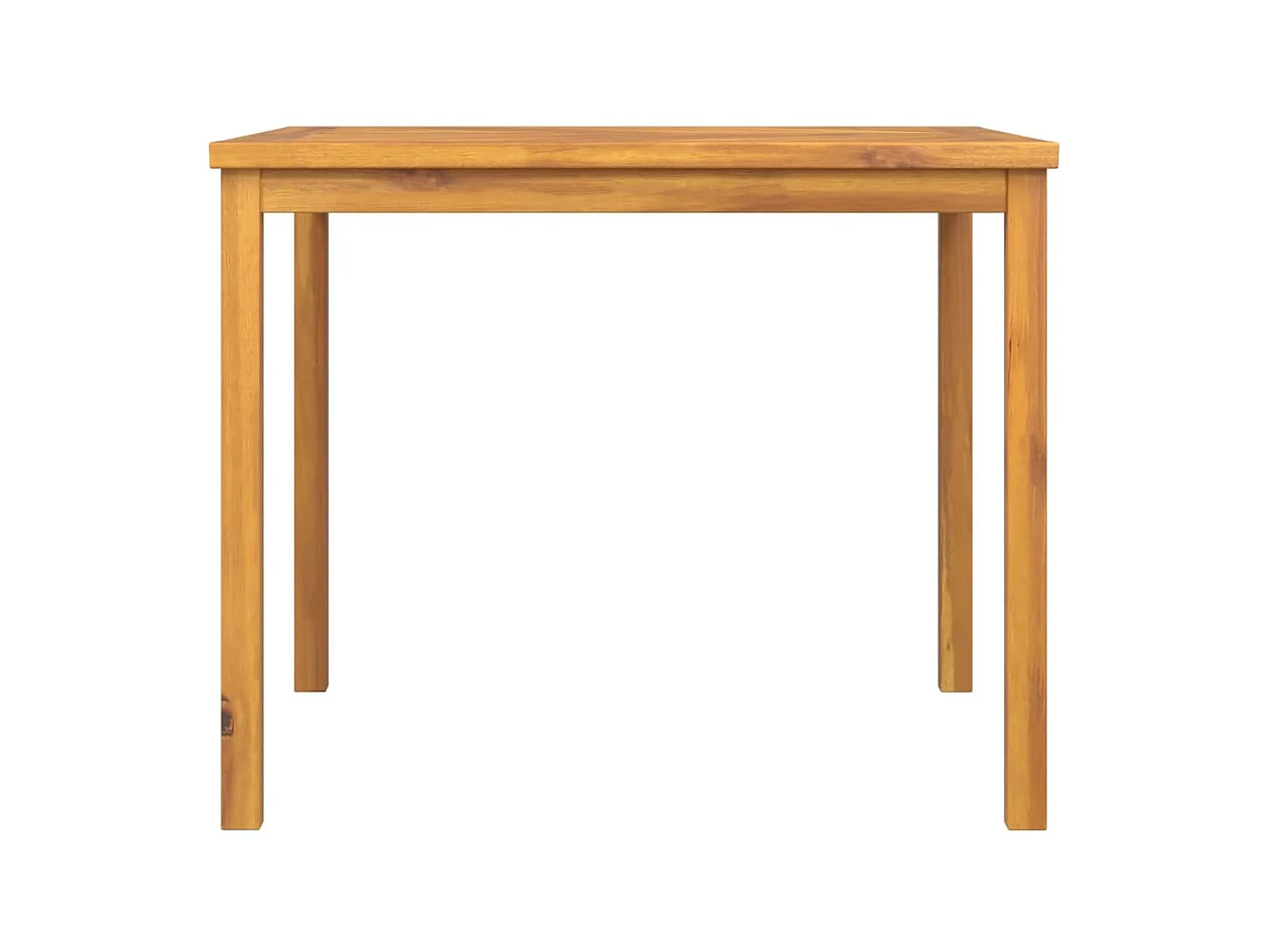 Table à manger de jardin 90x90x74 cm bois d'acacia solide GHR91169