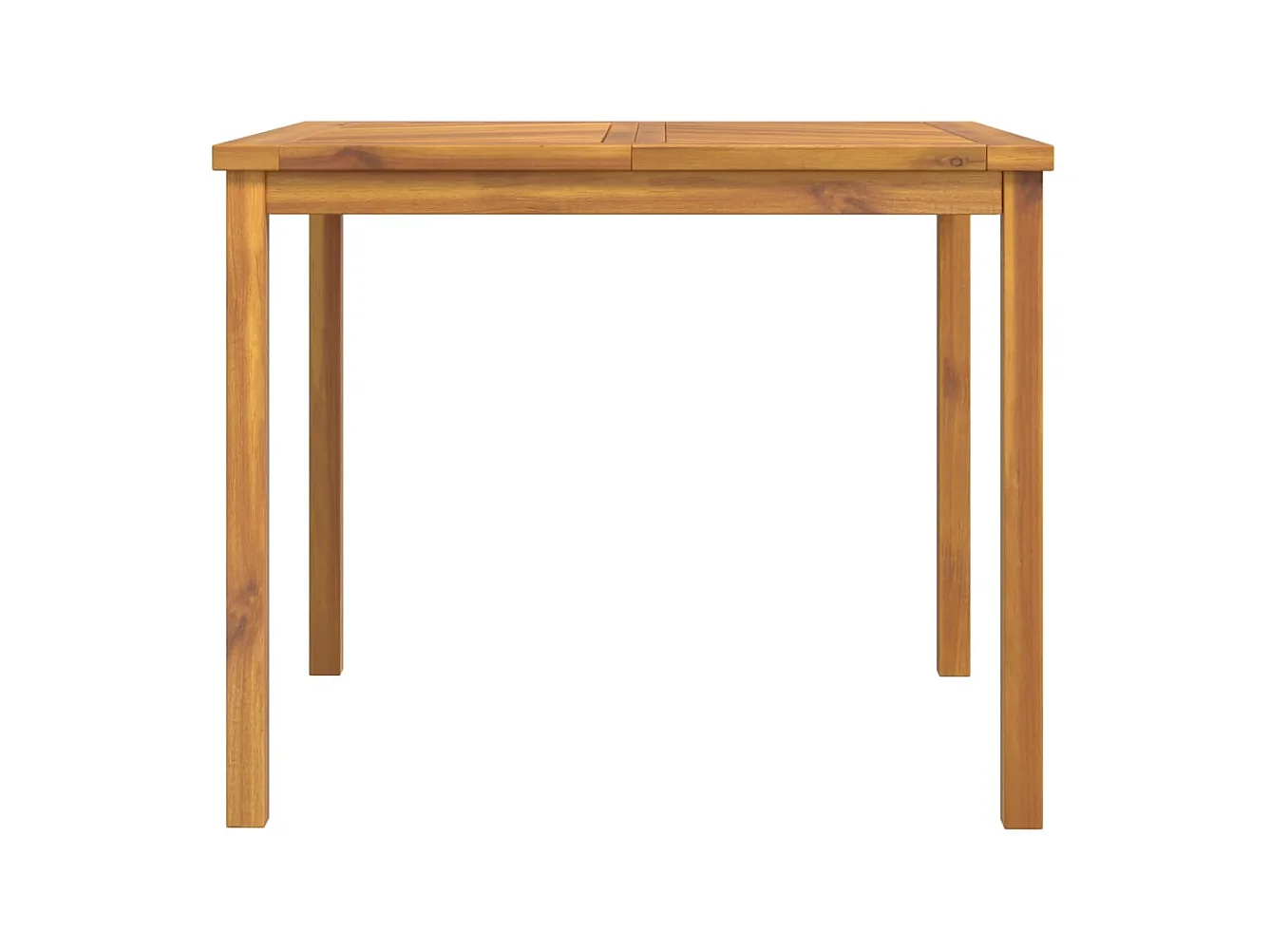 Table à manger de jardin 90x90x74 cm bois d'acacia solide GHR91169