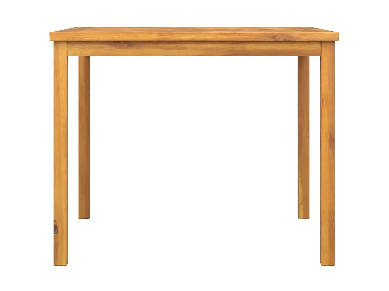 Mesa de comedor de jardín madera maciza de acacia 90x90x74 cm KOW14785