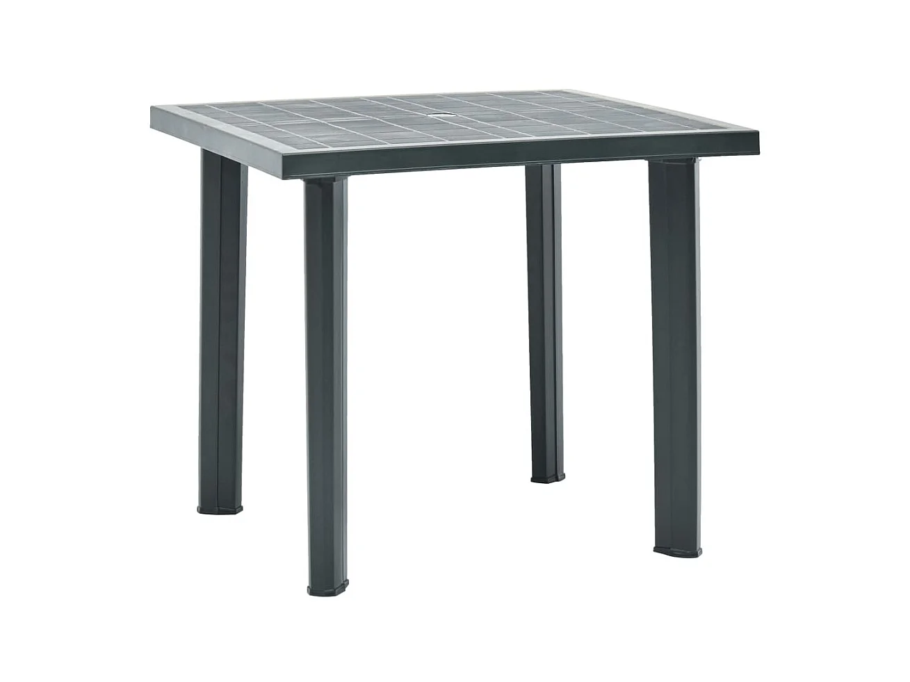 Table de jardin Vert 80x75x72 cm Plastique GHR92646