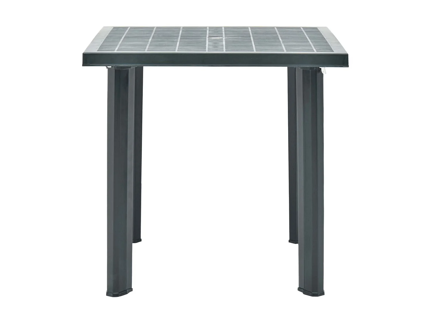 Tuintafel 80x75x72 cm kunststof groen NL536040
