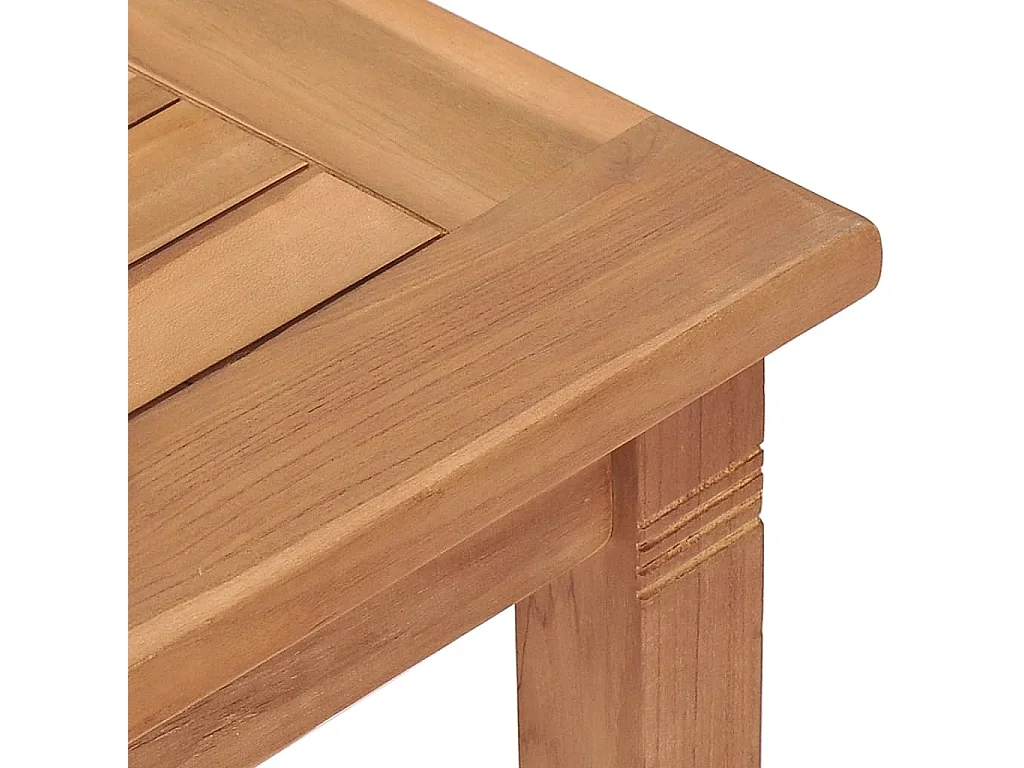 Table à manger de jardin 85x85x75 cm Bois de teck massif GHR34079
