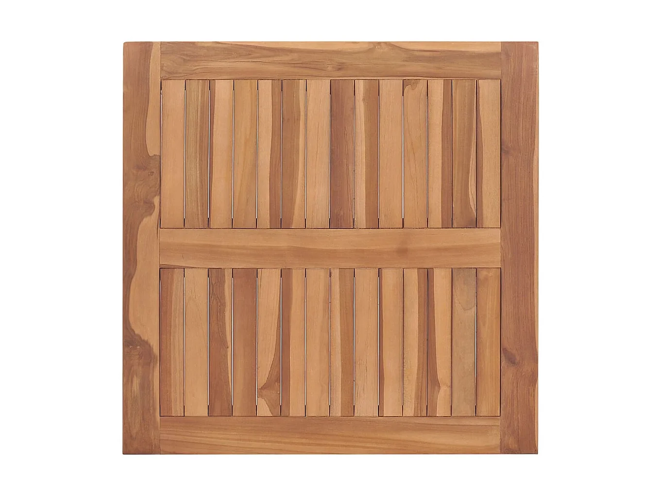Table à manger de jardin 85x85x75 cm Bois de teck massif GHR34079