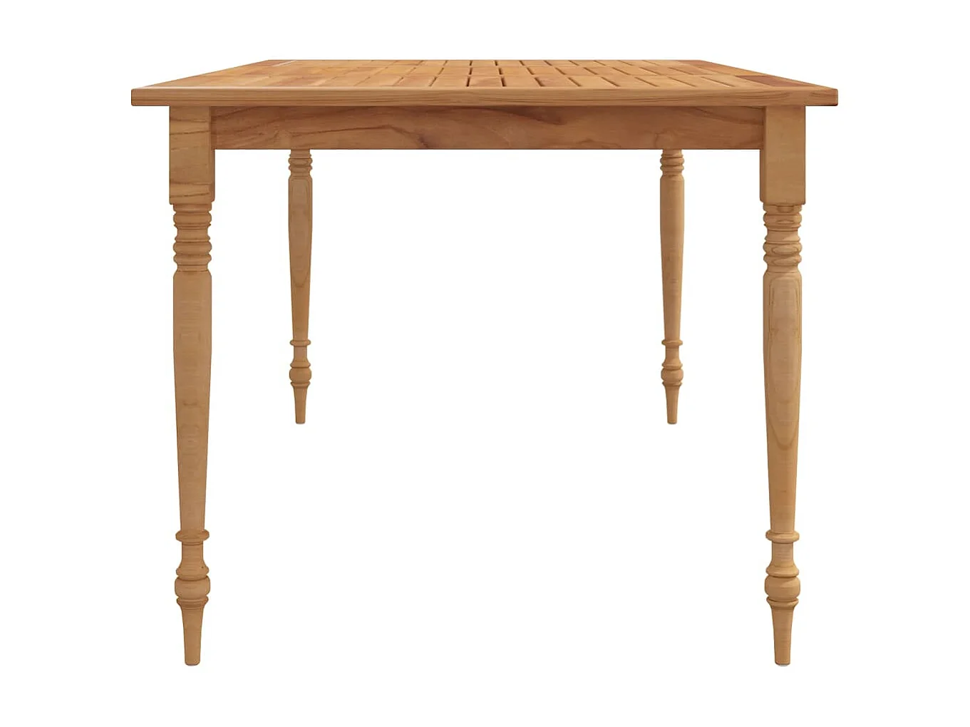 Table Batavia 150x90x75 cm Bois de teck solide GHR95498