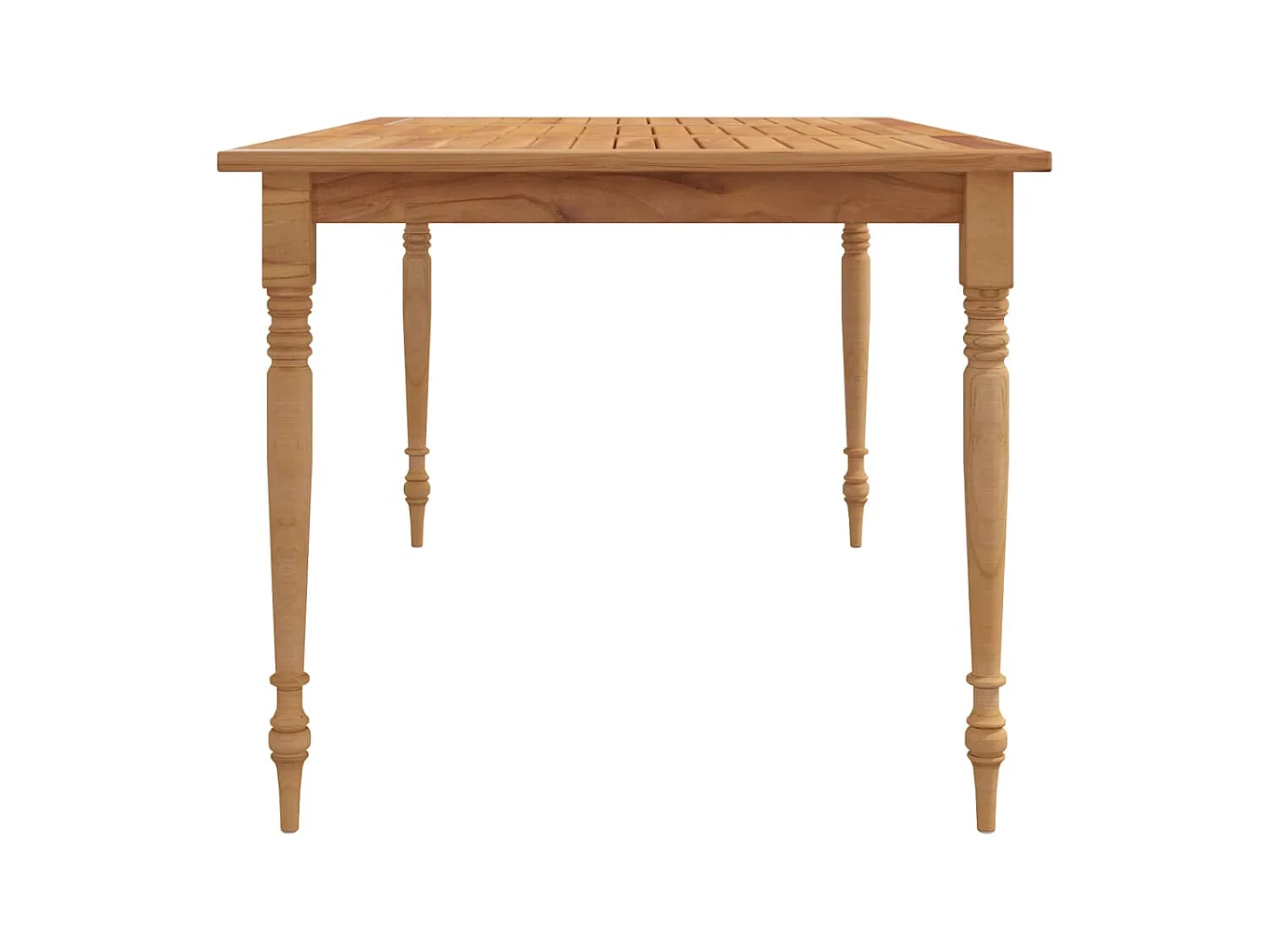 Table Batavia 150x90x75 cm Bois de teck solide GHR95498
