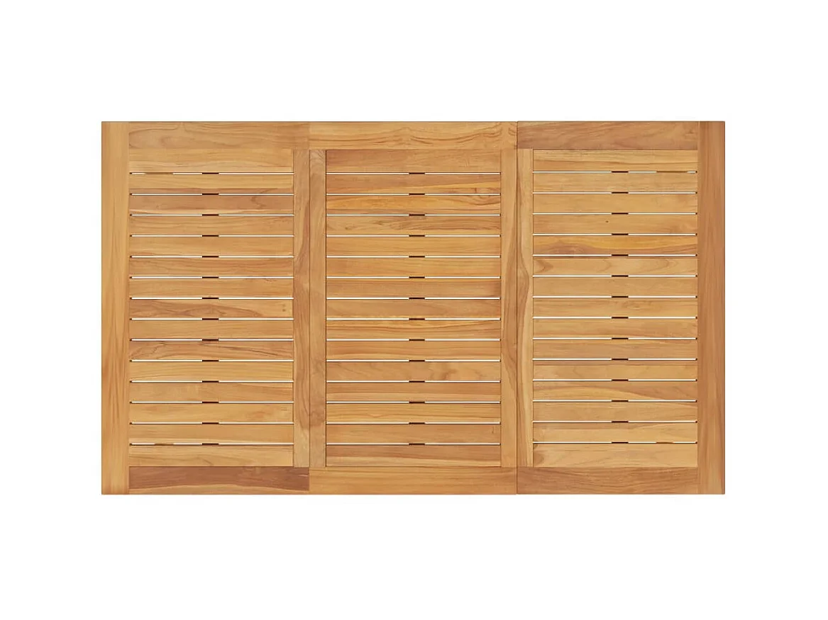 Table Batavia 150x90x75 cm Bois de teck solide GHR95498
