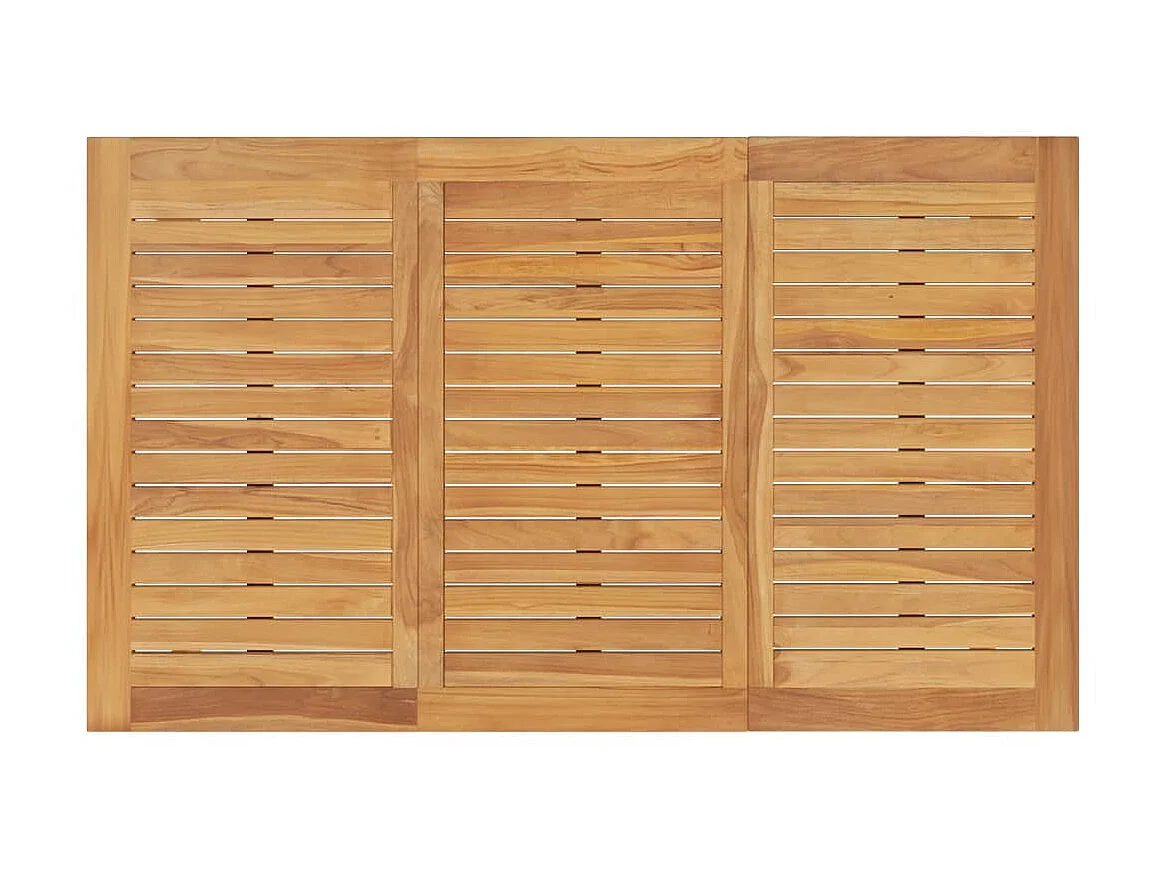 Table Batavia 150x90x75 cm Bois de teck solide GHR95498