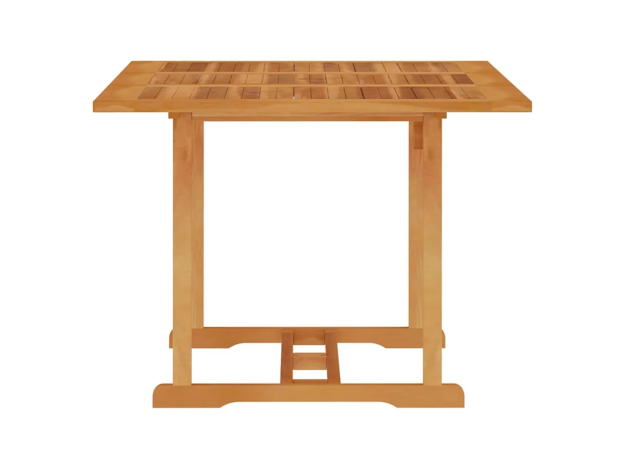 Table de jardin 150x90x75 cm Bois de teck massif GHR94028