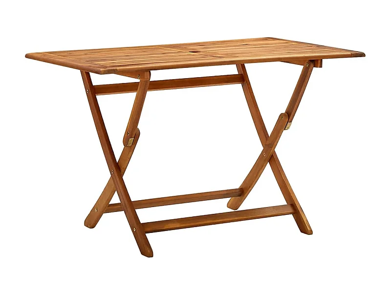 Tuintafel inklapbaar 120x70x75 cm massief acaciahout NL539304