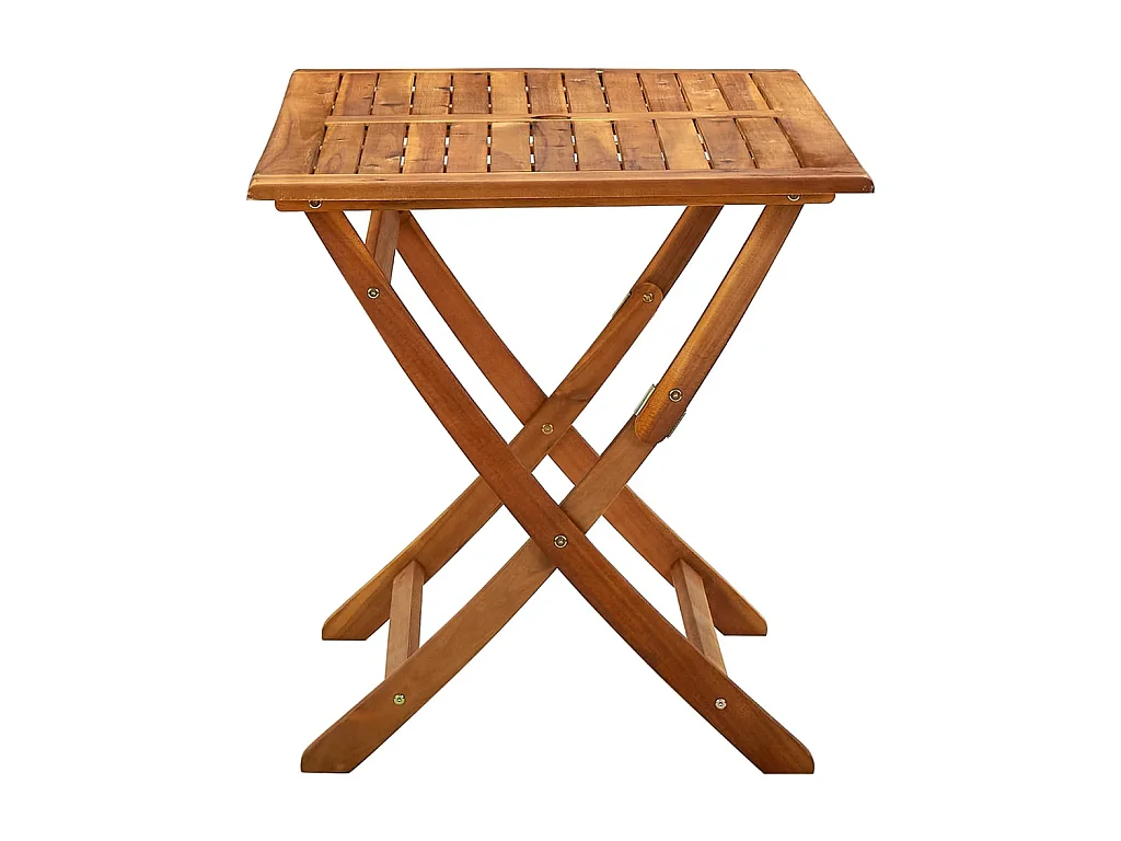 Table de jardin pliable 120x70x75 cm Bois d'acacia massif GHR37485