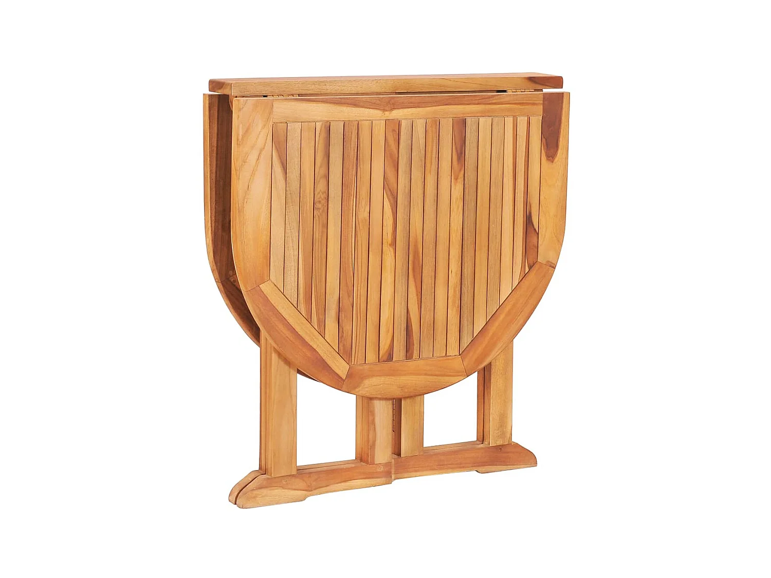 Table pliable de jardin papillon 120x70x75 cm Bois teck solide GHR70911