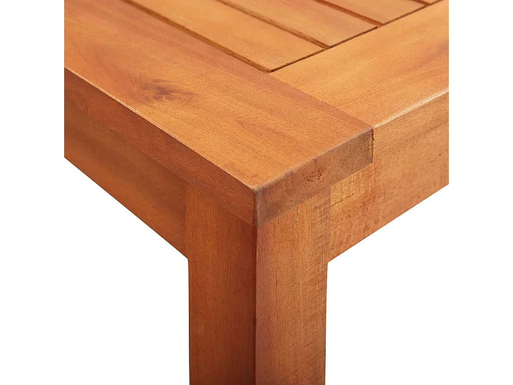 Table de jardin 88x88x74 cm Bois d'acacia massif GHR69010