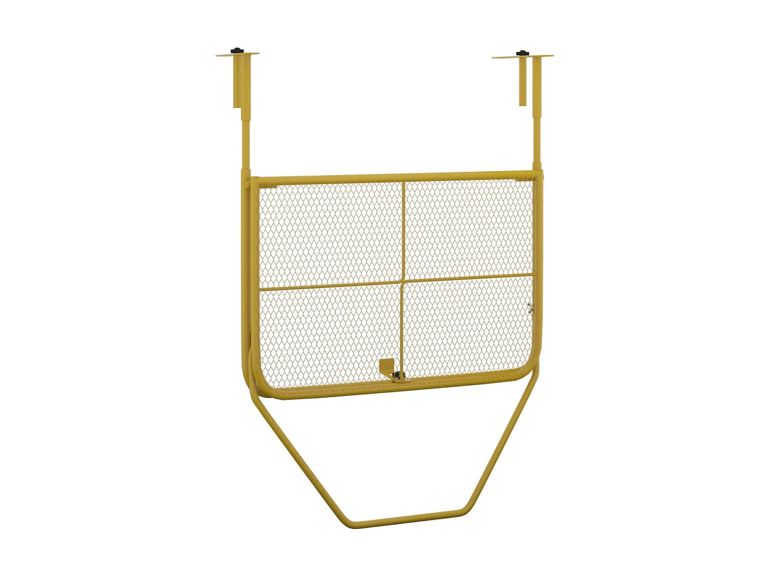Mesa para varanda 60x40 cm aço dourado PT763800
