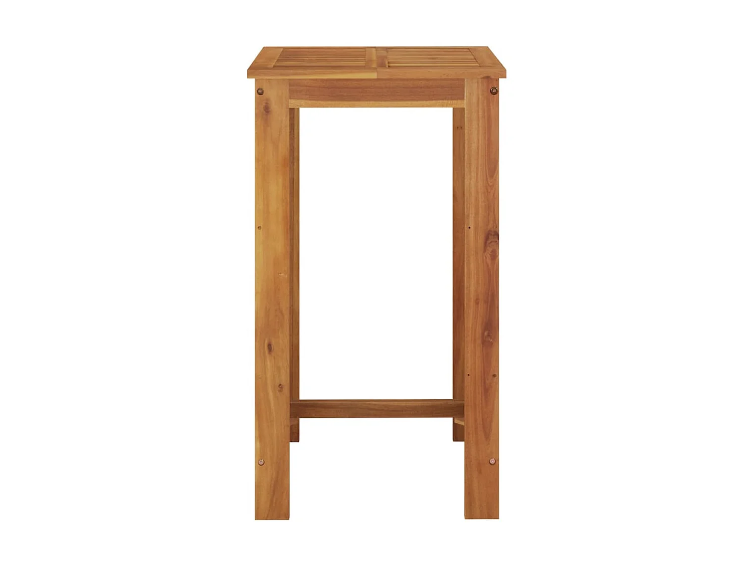Table à manger de jardin 60x60x105 cm Bois d'acacia solide GHR73915