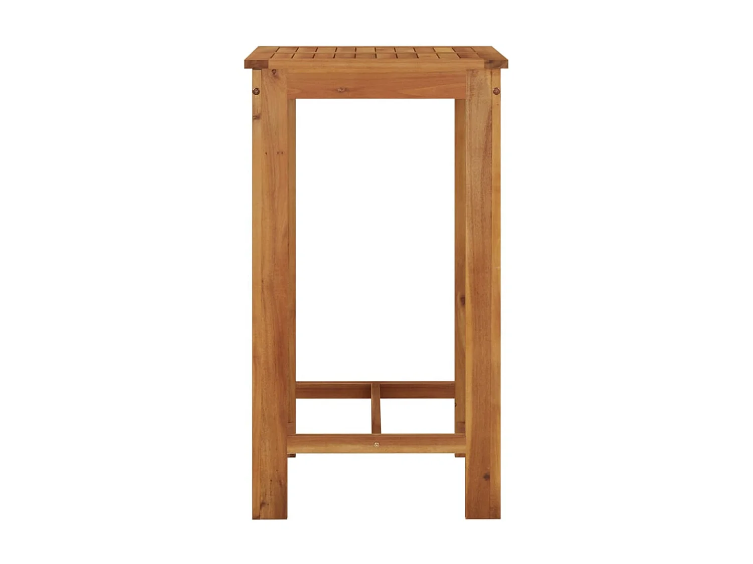 Table à manger de jardin 60x60x105 cm Bois d'acacia solide GHR73915