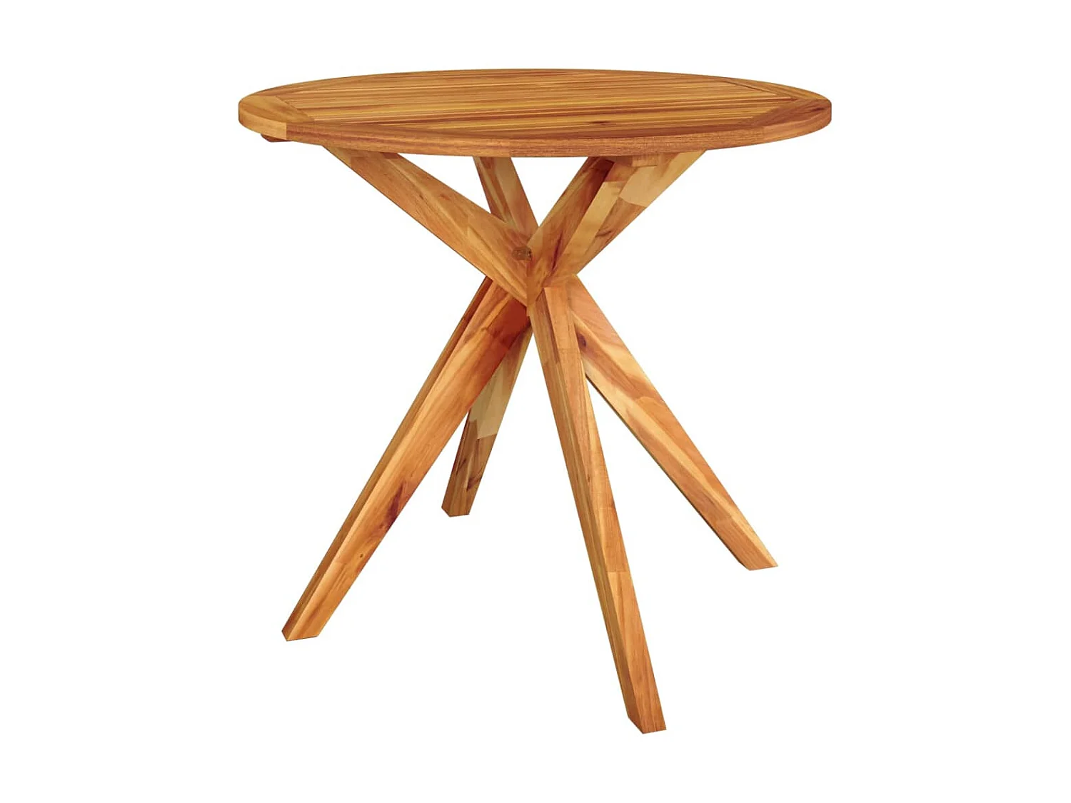 Table de jardin 85x85x75 cm Bois d'acacia solide GHR26814