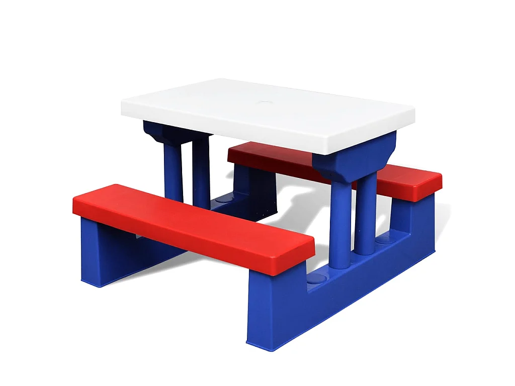 Mesa de piquenique com guarda-chuva para crianças PT390366