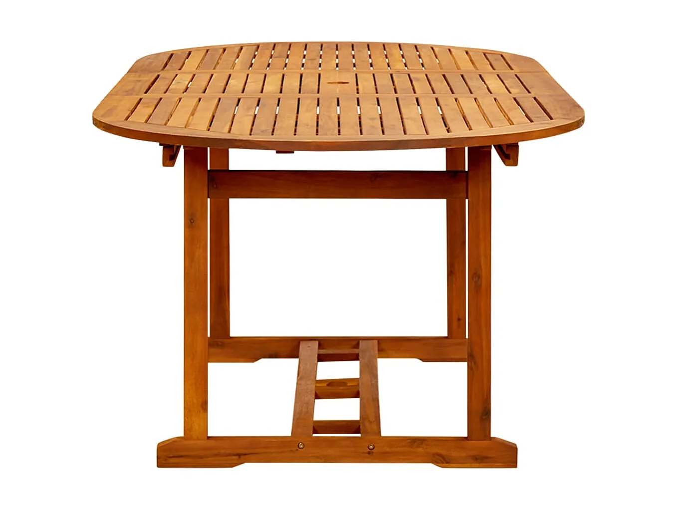 Table de jardin 200x100x75 cm Bois d'acacia massif GHR95154