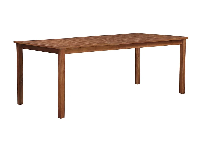 Mesa de jardim 200x100x74 cm madeira de acácia maciça PT715668