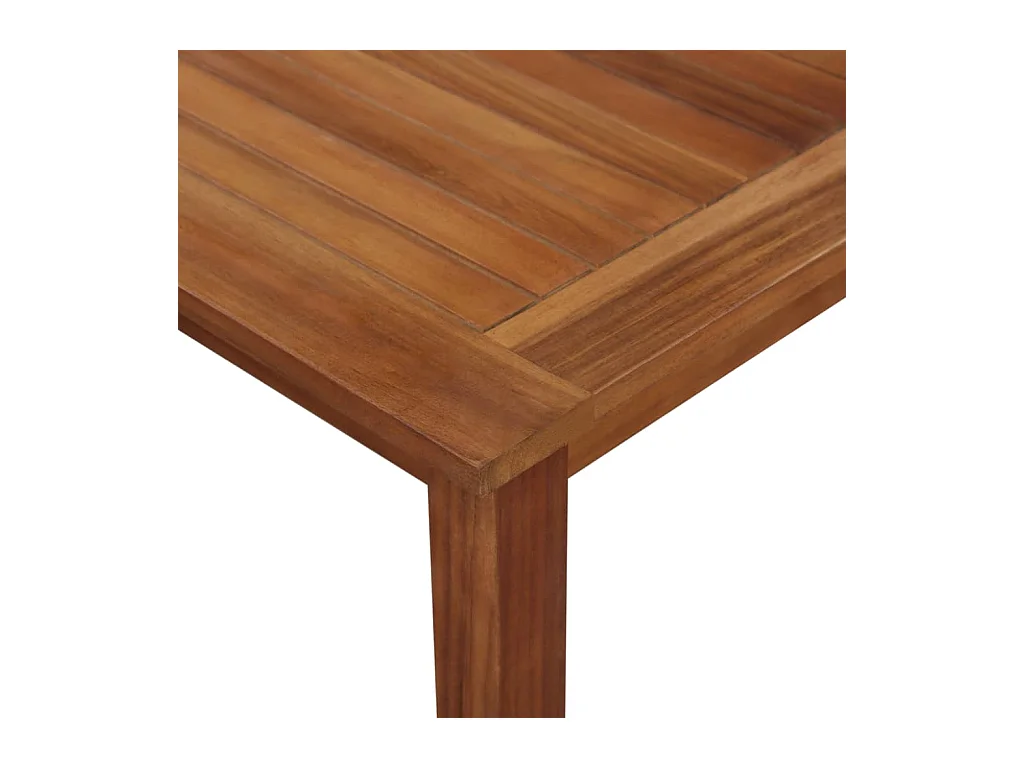 Table de jardin 200x100x74 cm Bois d'acacia massif GHR93347