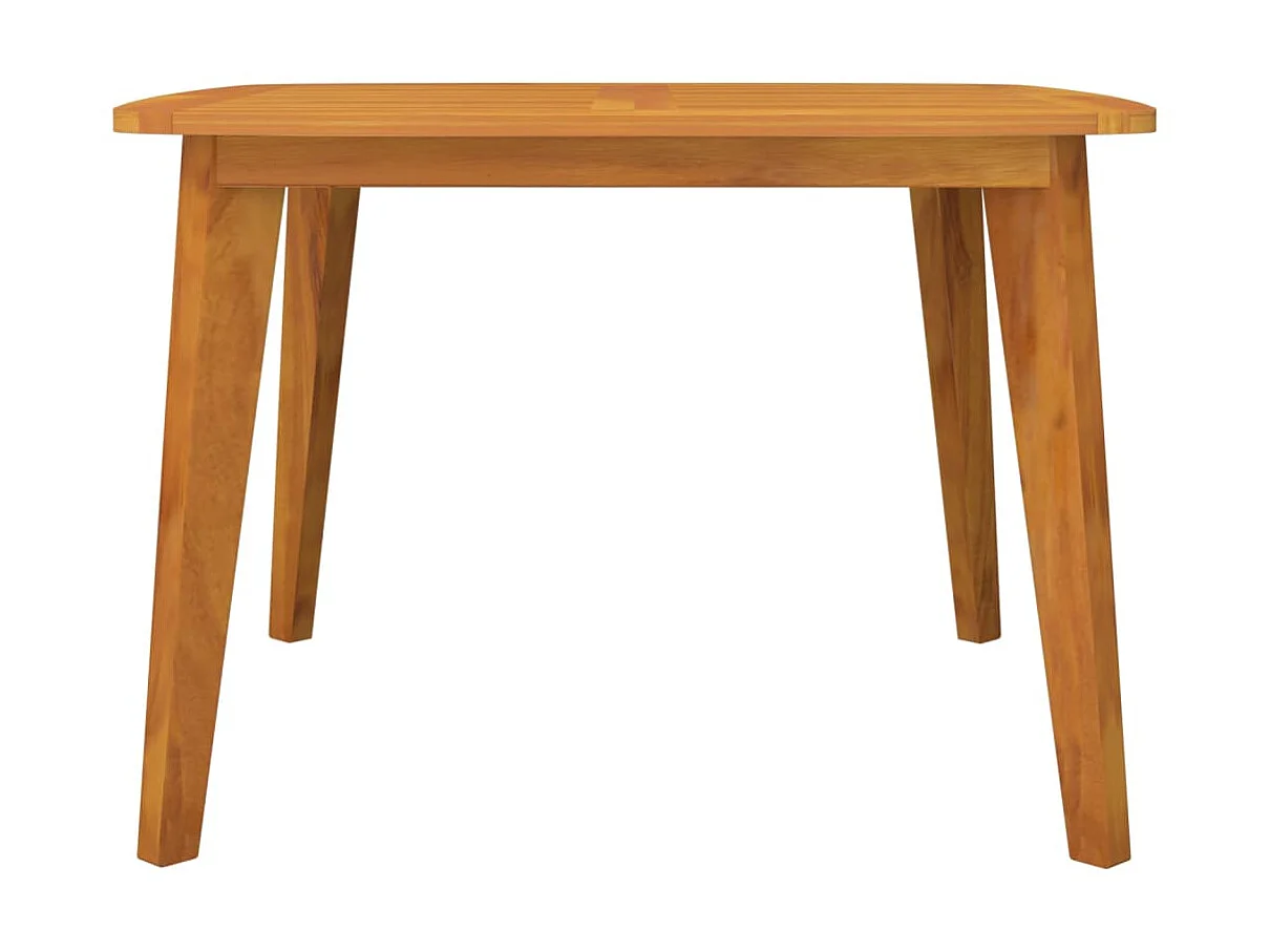 Table de jardin 110x110x75 cm Bois d'acacia solide GHR89025